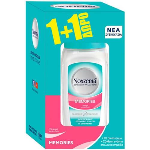 NOXZEMA αποσμητικό σώματος roll-on memories 2x50ml