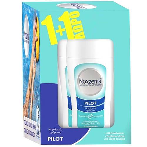 NOXZEMA αποσμητικό σώματος roll-on pilot 2x50ml