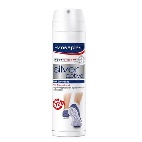 HANSAPLAST σπρέι ποδιών silver active κατά του ιδρώτα 150ml