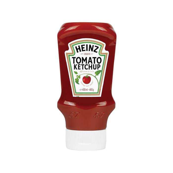HEINZ ketchup top down 460gr