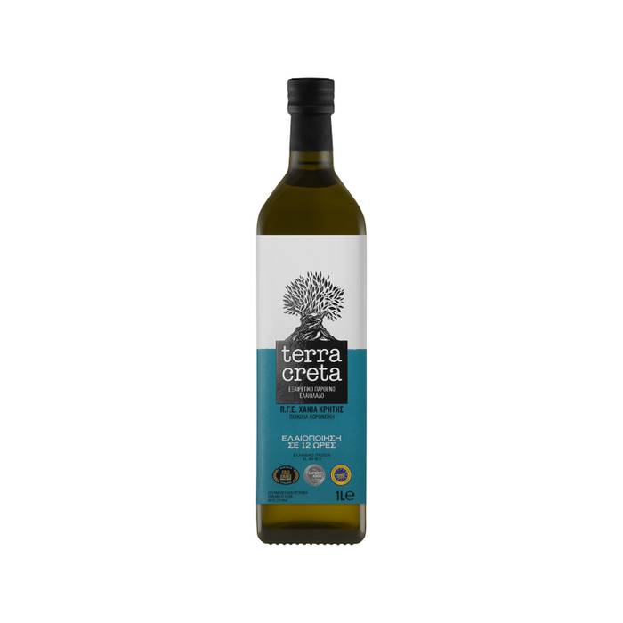 TERRA CRETA ελαιόλαδο εξαιρετικά παρθένο Χανίων 1lt