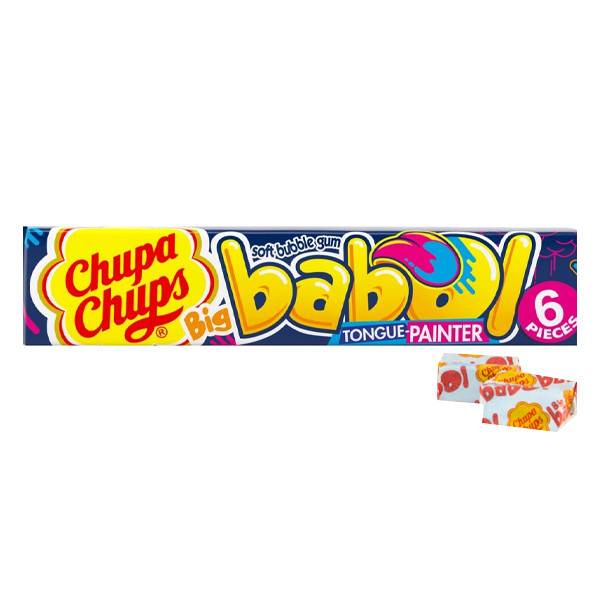 BIG BABOL τσίχλες Tongue Painter Stick 20τεμ