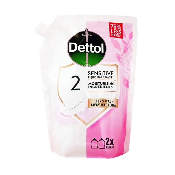 DETTOL κρεμοσάπουνο sensitive σακούλα 500ml