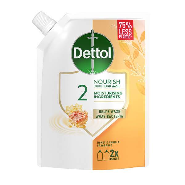 DETTOL κρεμοσάπουνο με μέλι σακούλα 500ml