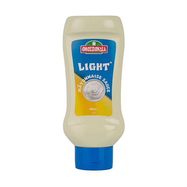ΟΜΟΣΠΟΝΔΙΑ μαγιονέζα top down light 450ml
