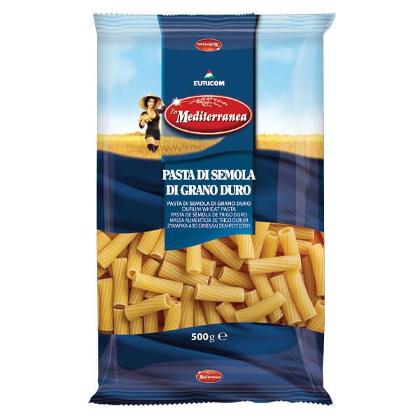 LA MEDITERRANEA ζυμαρικά ριγκατόνι 500gr