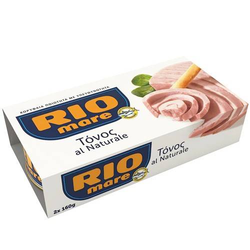 RIO MARE τόνος σε νερό 2x160gr