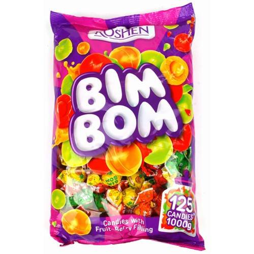 ROSHEN καραμέλες bim bom γεμιστές με φρούτα 1kg