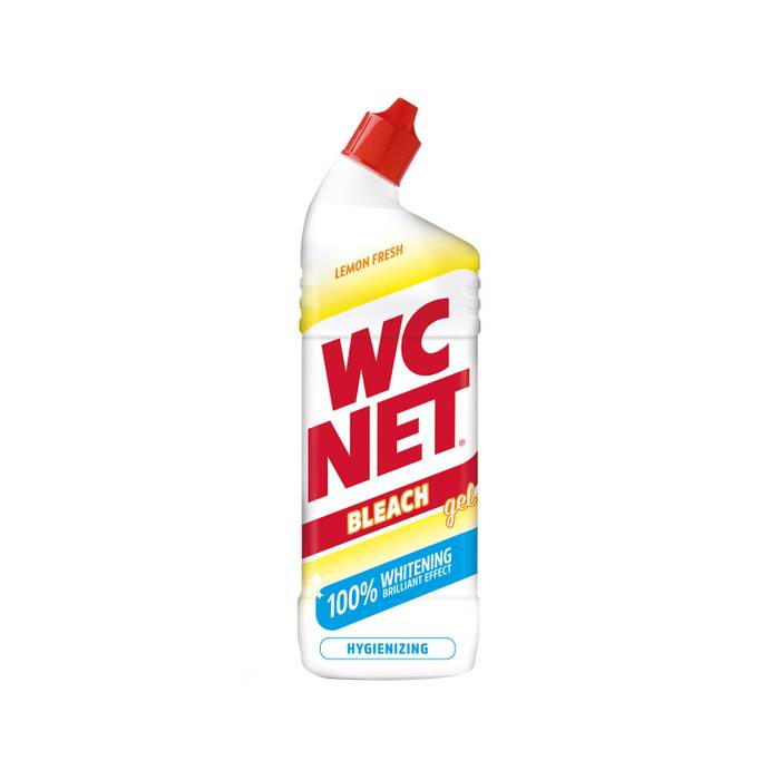 WC NET καθαριστικό λεκάνης gel lemon 750ml