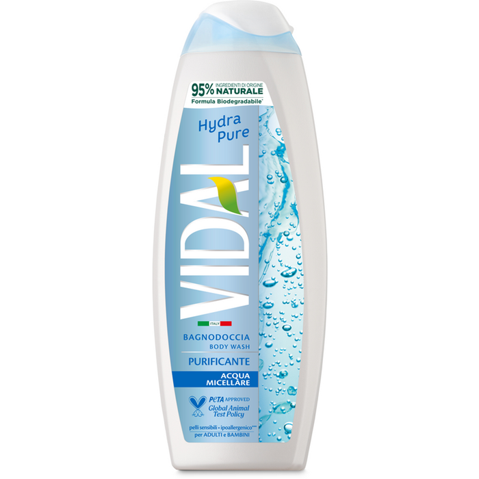 VIDAL αφρόλουτρο aqua micellare 500ml