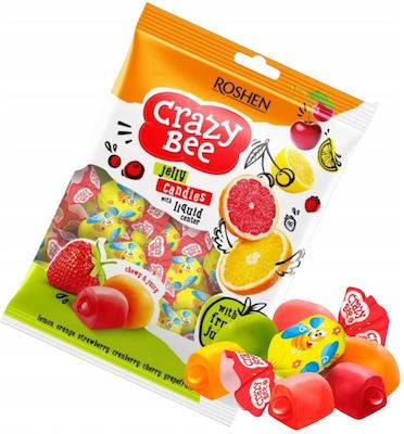ROSHEN καραμέλες crazy bee με 6 φρούτα 1kg