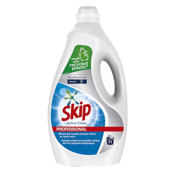 SKIP υγρό πλυντηρίου ρούχων Active Clean 71μεζ 5lt