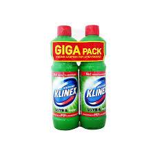 KLINEX χλωρίνη παχύρρευστη πράσινη 2x750ml
