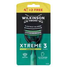 WILKINSON ξυραφάκια xtreme 3 sensitive 6τεμ