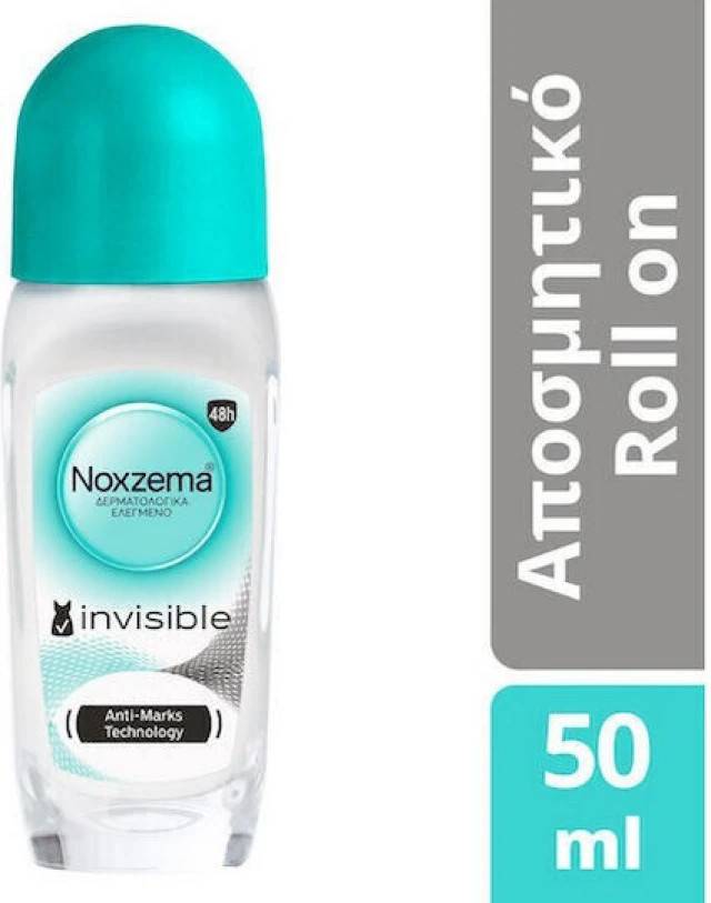 NOXZEMA αποσμητικό σώματος roll-on invisible 50ml