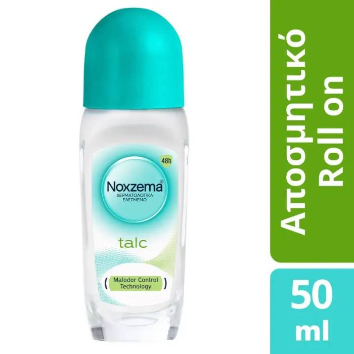 NOXZEMA αποσμητικό σώματος roll-on talc 50ml