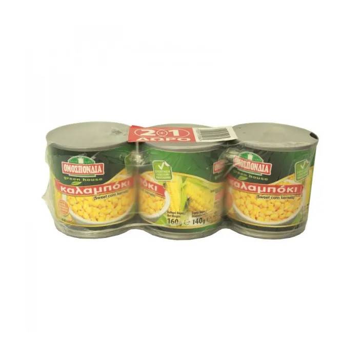 ΟΜΟΣΠΟΝΔΙΑ καλαμπόκι 3x165gr