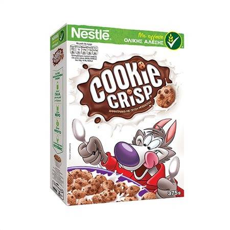 NESTLE δημητριακά cookie crisp 375gr