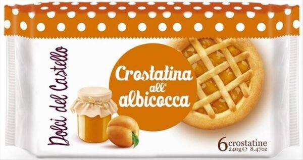 BALCONI τάρτα με βερίκοκο 6x40gr