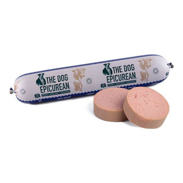 DOCA The Dog Epicurean σαλάμι σκύλου μιξ κρεάτων 800gr