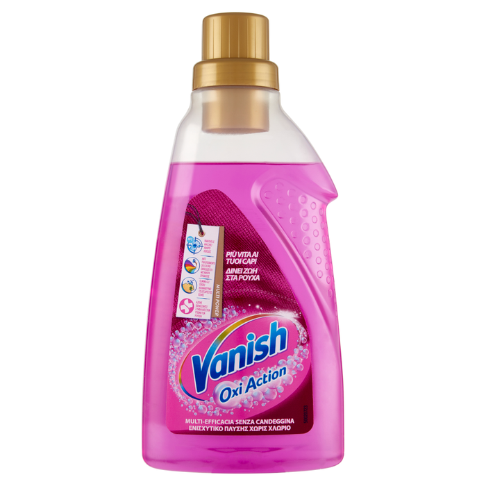 VANISH ενισχυτικό πλύσης oxi action υγρό 750ml