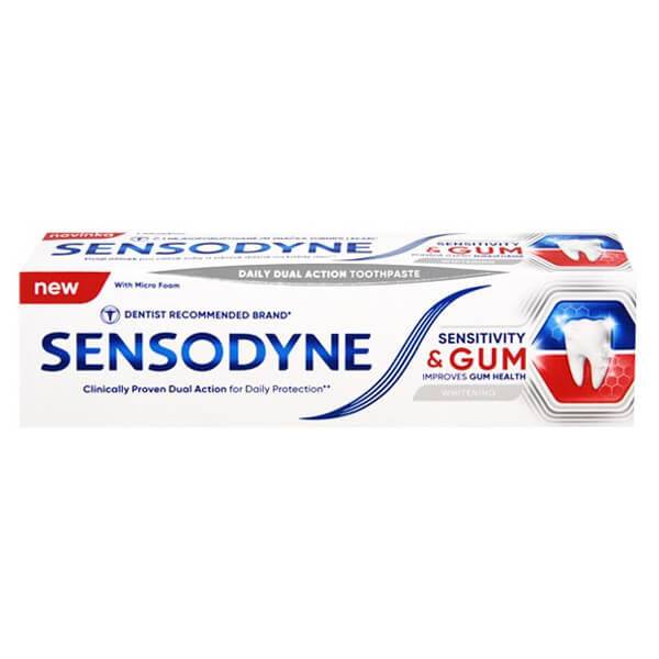SENSODYNE οδοντόκρεμα sensitivity και sum whitening 75ml