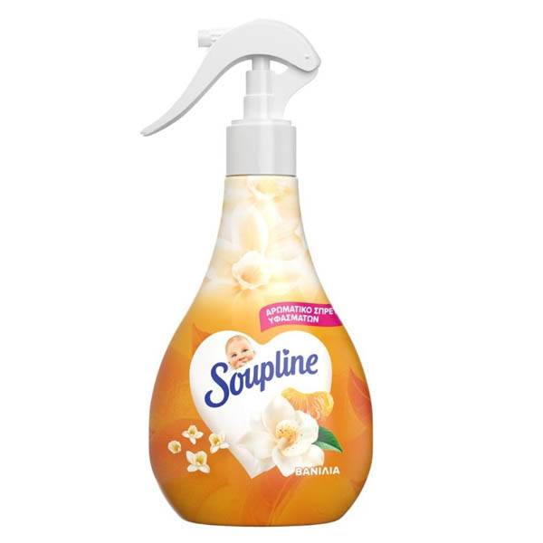 SOUPLINE αρωματικό υφασμάτων βανίλια spray 300ml