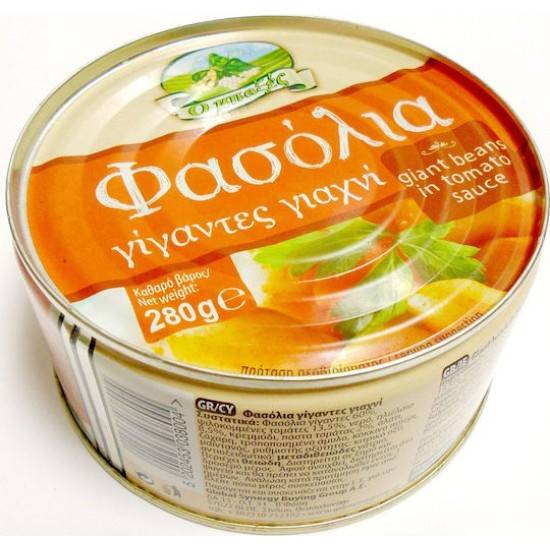 Ο ΜΠΑΞΕΣ φασόλια γίγαντες γιαχνί 280gr