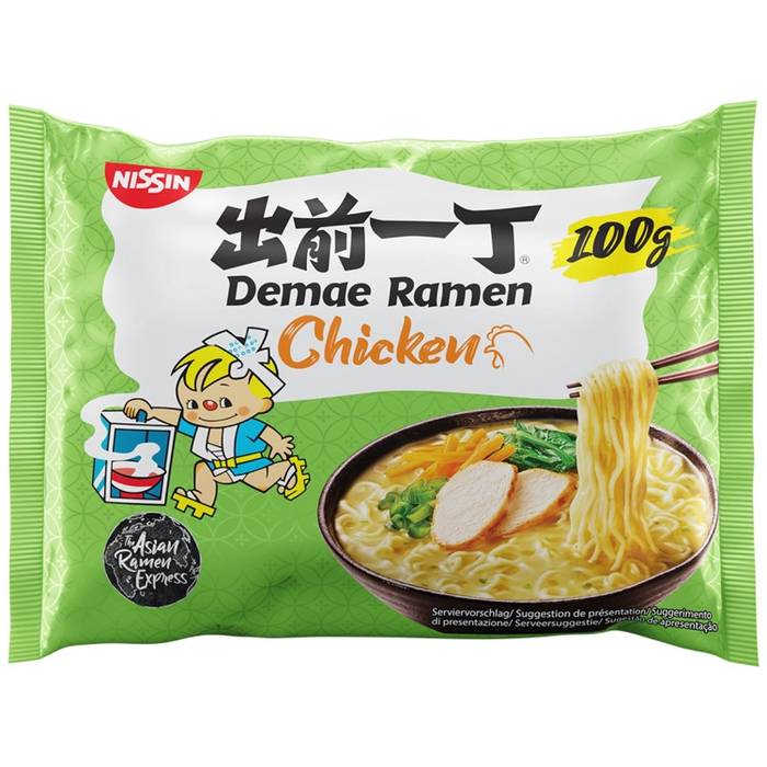 NISSIN FOODS noodles ramen κοτόπουλο 100gr