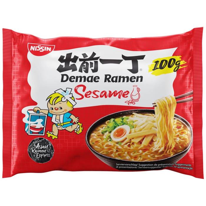 NISSIN FOODS noodles ramen σησάμι 100gr