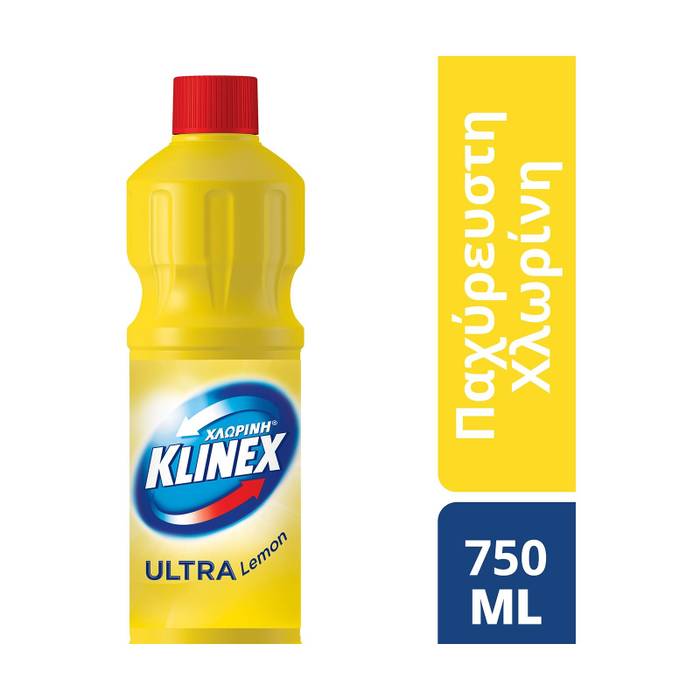 KLINEX χλωρίνη παχύρρευστη κίτρινη 750ml