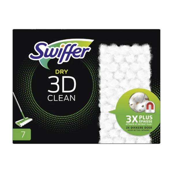 SWIFFER duster ανταλλακτικά φτερά 3d clean 7τεμ