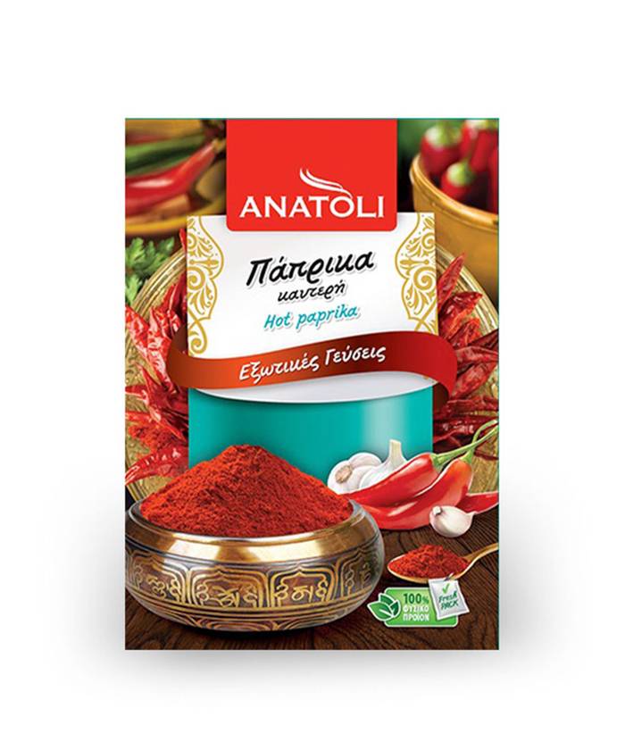 ANATOLI πάπρικα καυτερή 50gr