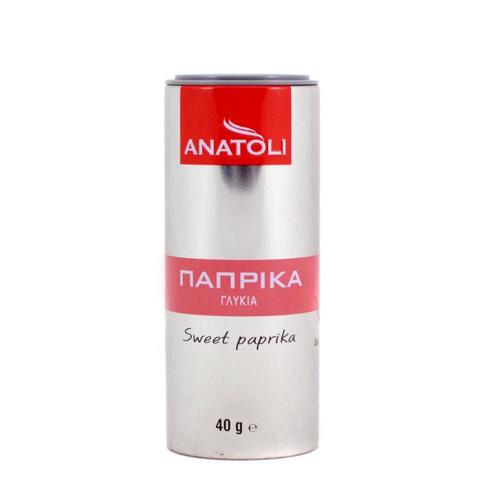 ANATOLI πάπρικα γλυκιά με δοσομετρητή 40gr