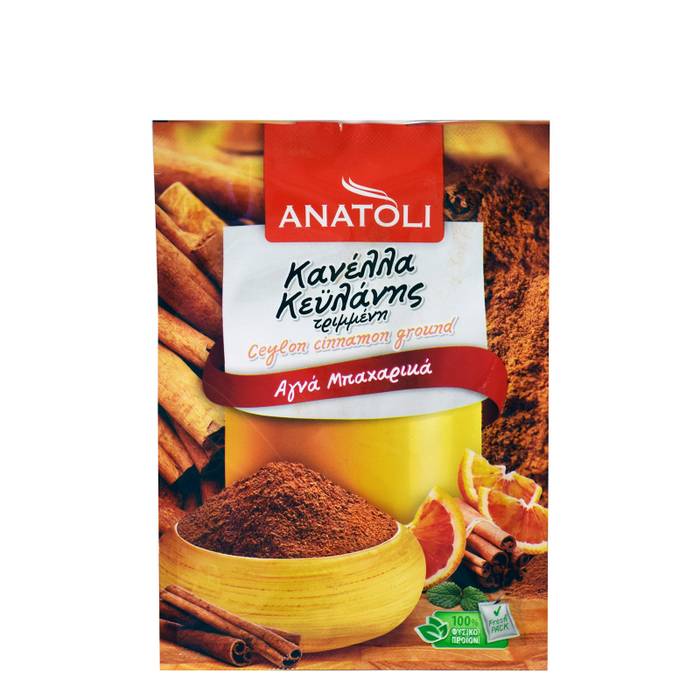 ANATOLI κανέλα Κεϋλάνης τριμμένη 25gr