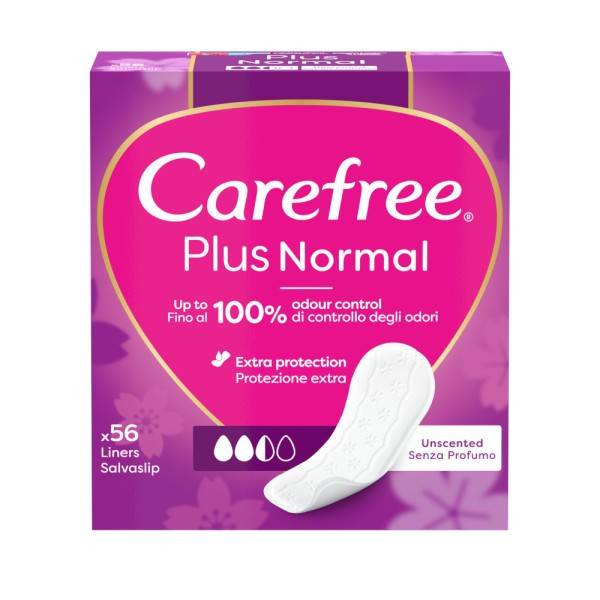 CARE FREE σερβιετάκια plus normal 56τεμ
