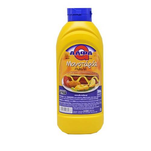 ΑΛΦΑ μουστάρδα απαλή 1kg