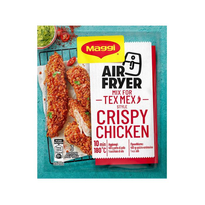 MAGGI μείγμα για air fryer mix for tex mex style crispy chicken 66gr