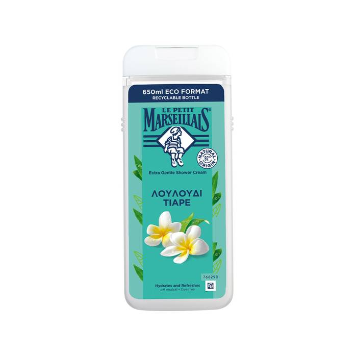 LE PETIT MARSEILLAIS αφρόλουτρο λουλούδι τιάρε 650ml