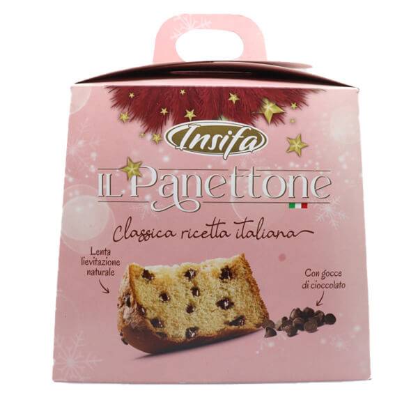 INSIFA panettone με σοκολάτα 750gr