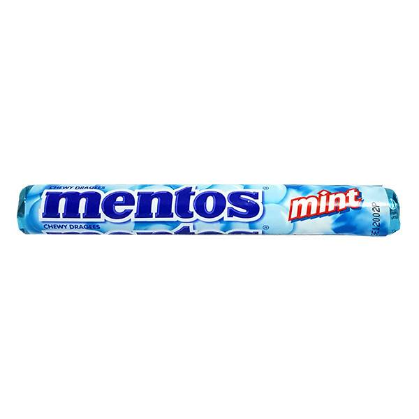MENTOS τσιχλοκαραμέλες με γεύση μέντα 38gr