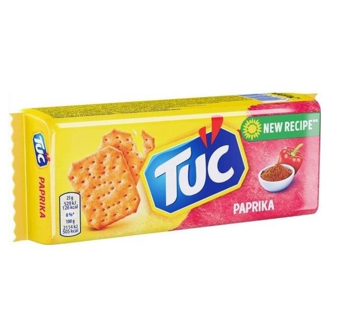 TUC κράκερ με πάπρικα 100gr