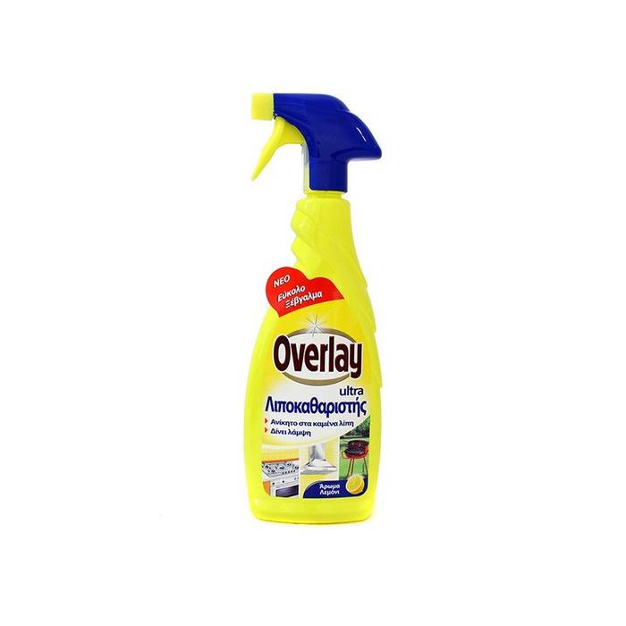OVERLAY express λιποκαθαριστής με λεμόνι 650ml