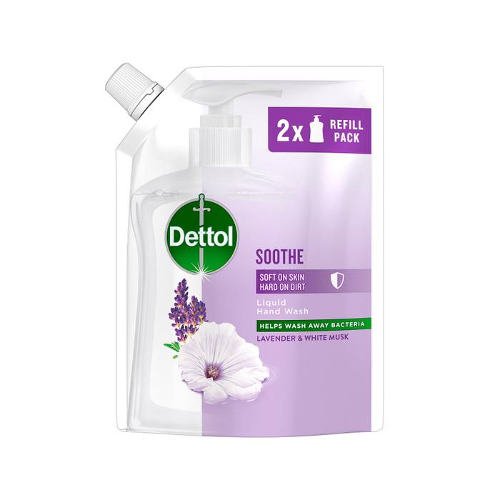 DETTOL κρεμοσάπουνο με λεβάντα σακούλα 500ml