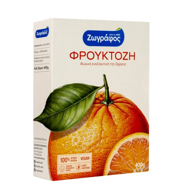 ΖΩΓΡΑΦΟΣ φρουκτόζη 400gr
