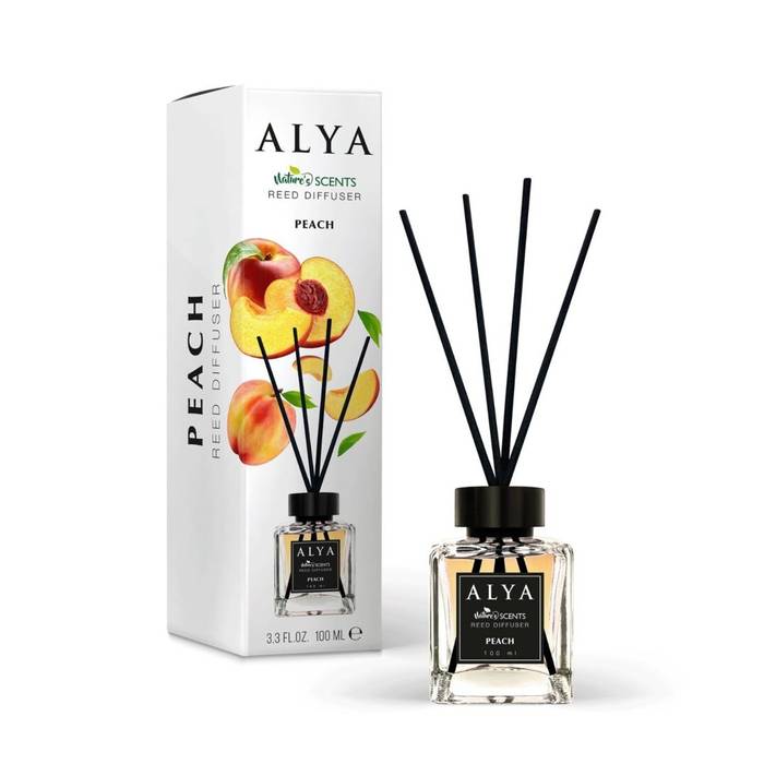 ALYA nature's scents αρωματικό χώρου με στικ peach 100ml