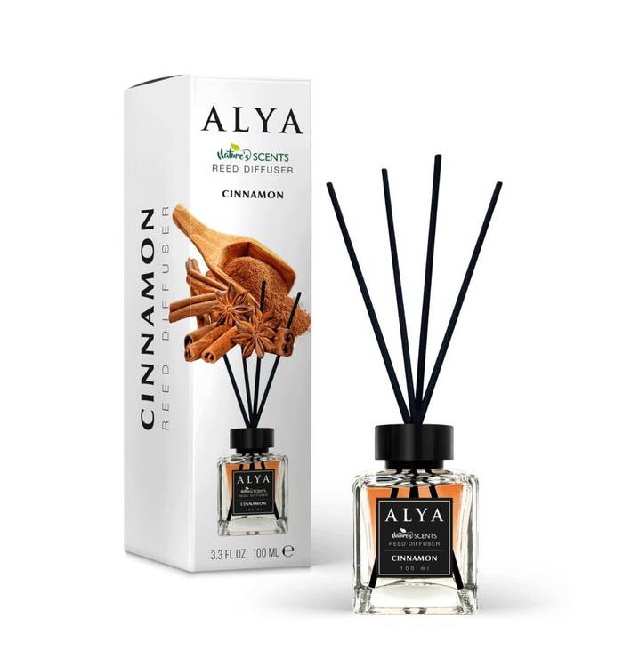 ALYA nature's scents αρωματικό χώρου με στικ cinnamon 100ml