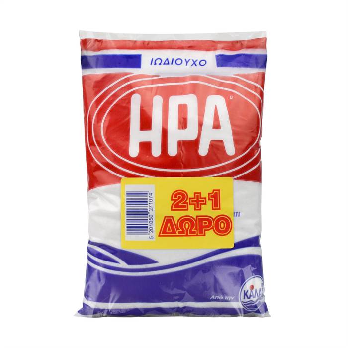 ΗΡΑ αλάτι ψιλό 3x500gr