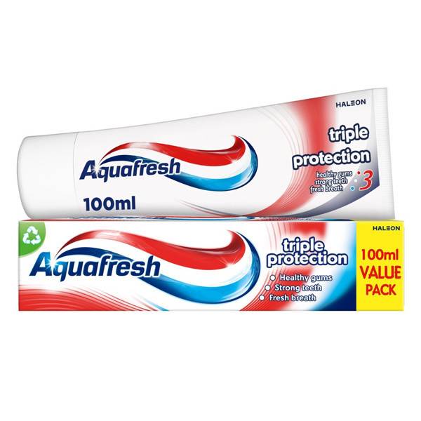 AQUAFRESH οδοντόκρεμα Triple Protection 100ml
