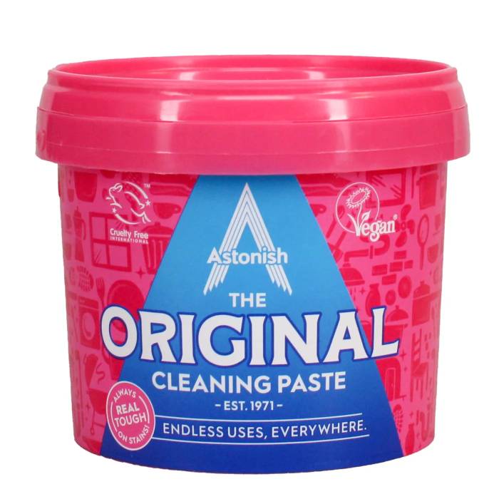 ASTONISH πάστα καθαρισμού ροζ 500gr